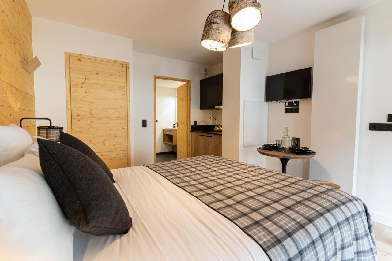 Roches Blanches By Daddy Pool - Terresens Aparthotel Combloux Bagian luar foto